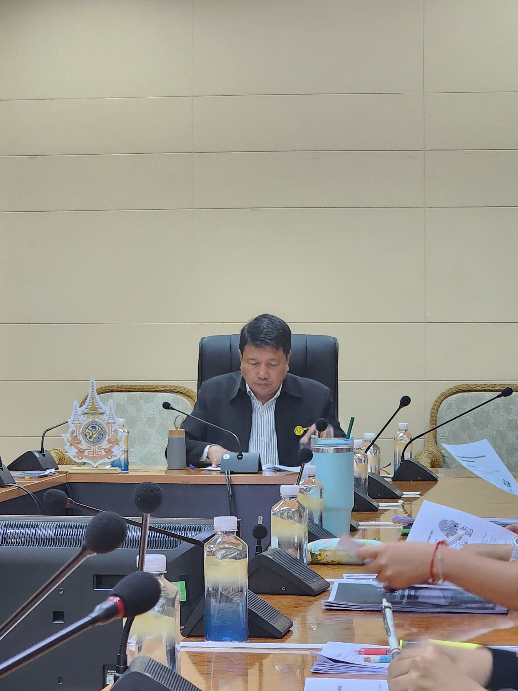 ประชุมคณะทำงานจัดทำรายงานผลการดำเนินงานกองทุนการปฏิรูปที่ดินเพื่อเกษตรกรรม ประจำปีงบประมาณ 2566