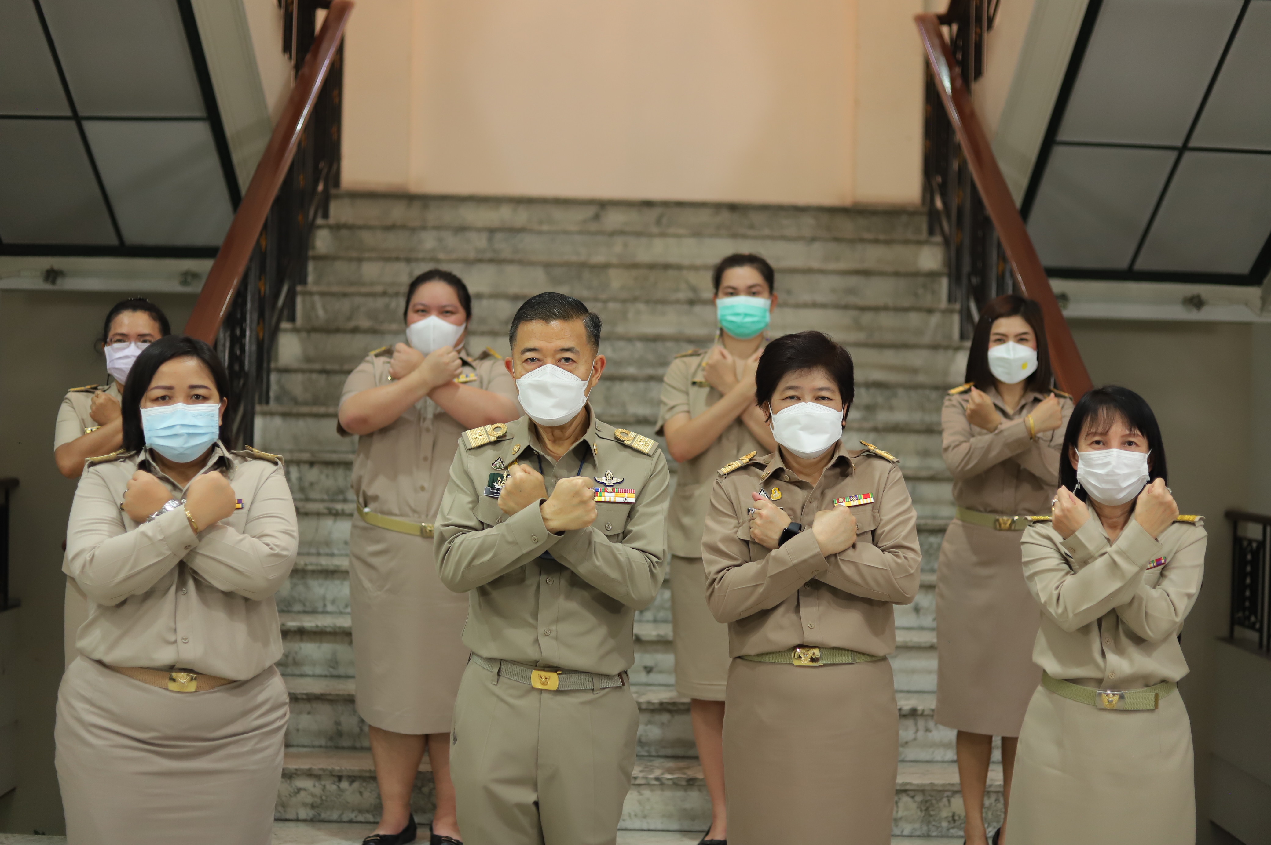 กิจกรรมประกาศเจตนารมณ์สำนักบริหารกองทุน ประจำปีงบประมาณ พ.ศ. 2565