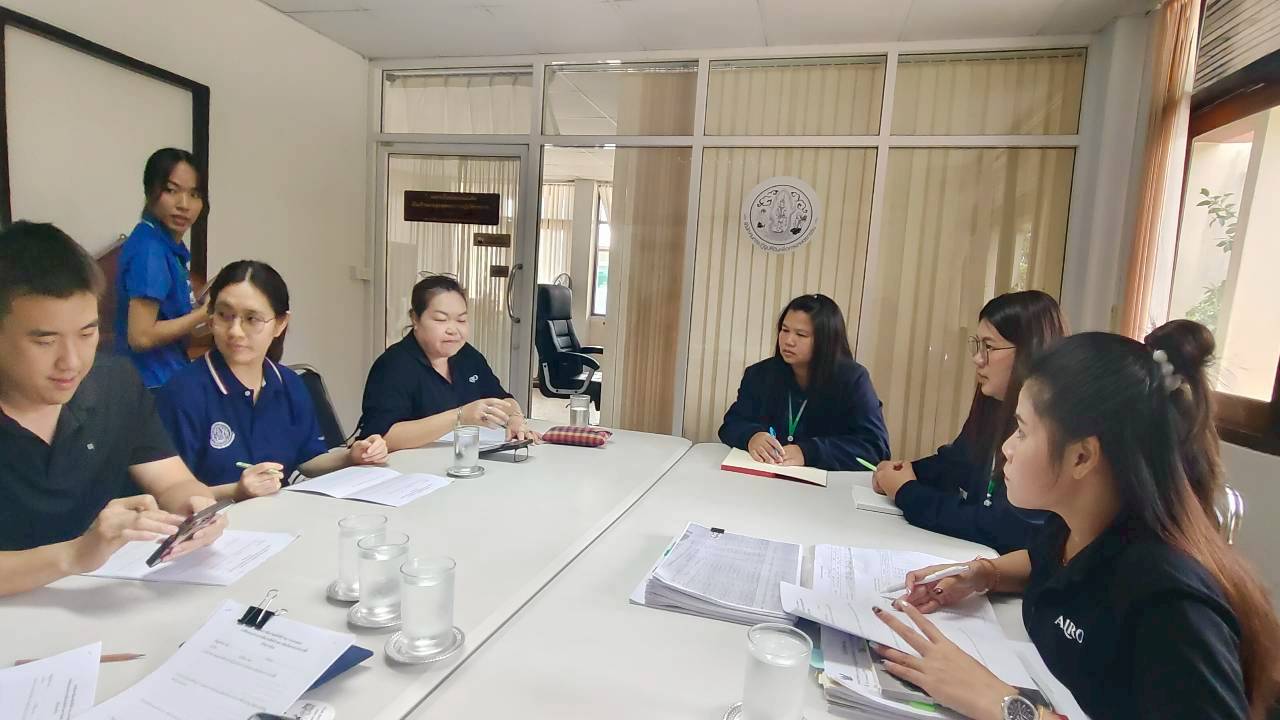 title - เจ้าหน้าที่กลุ่มที่ดินและผลประโยชน์ สำนักบริหารกองทุน เข้าสัมภาษณ์เชิงลึก (Focus group Discussion : FGD) ปฏิรูปที่ดินจังหวัด พร้อมด้วยเจ้าหน้าที่ ส.ป.ก.กาฬสินธุ์ และส.ป.ก.ศรีสะเกษ