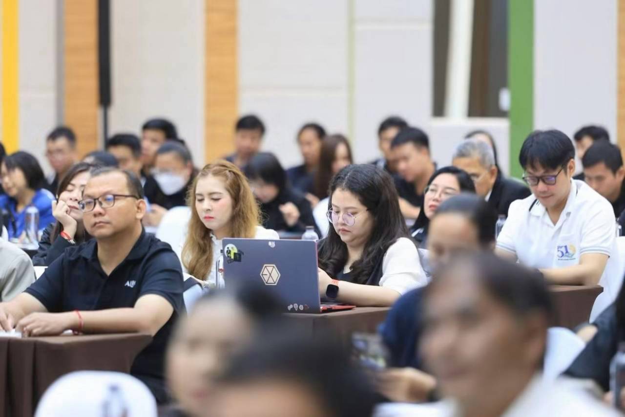 title - สบท. ร่วมโครงการสัมมนาเชิงปฏิบัติการ เรื่อง “การยกระดับประสิทธิภาพการดำเนินงานจัดที่ดินและกองทุนการปฏิรูปที่ดินเพื่อเกษตรกรรม เพื่อเตรียมความพร้อมการดำเนินงานและการประเมินผลทุนหมุนเวียนปีงบประมาณ พ.ศ. 2570”