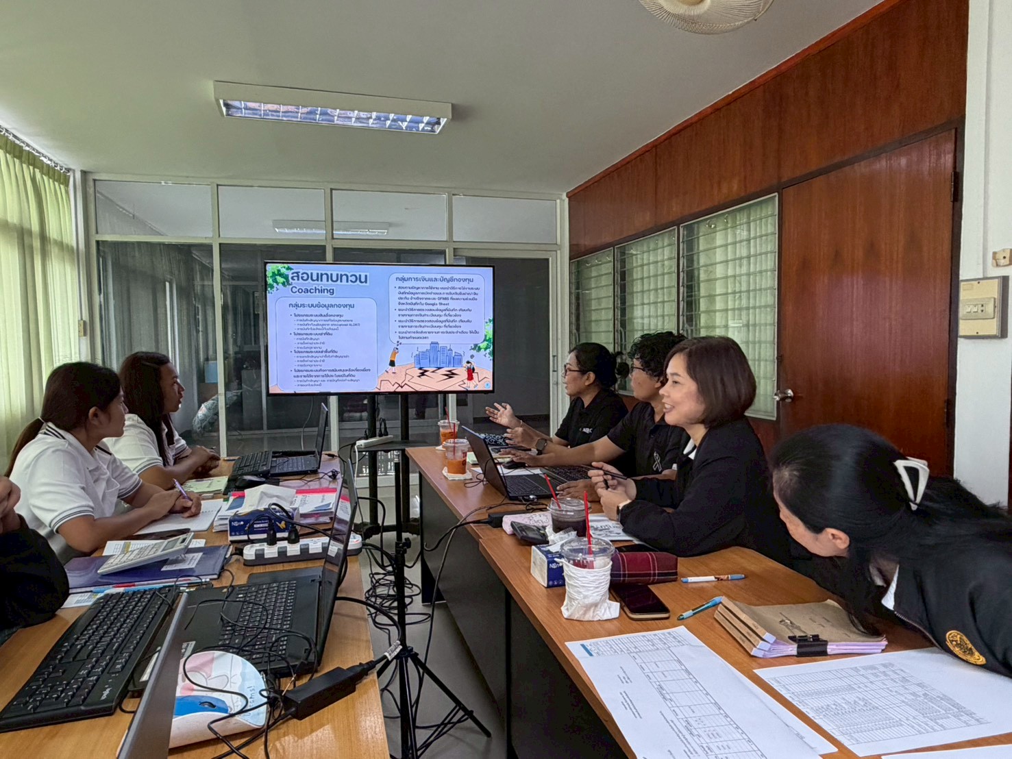 title - การ Coaching เพื่อเพิ่มประสิทธิภาพในการปฏิบัติงานกองทุนการปฏิรูปที่ดินเพื่อเกษตรกรรม ประจำปีงบประมาณ 2569 