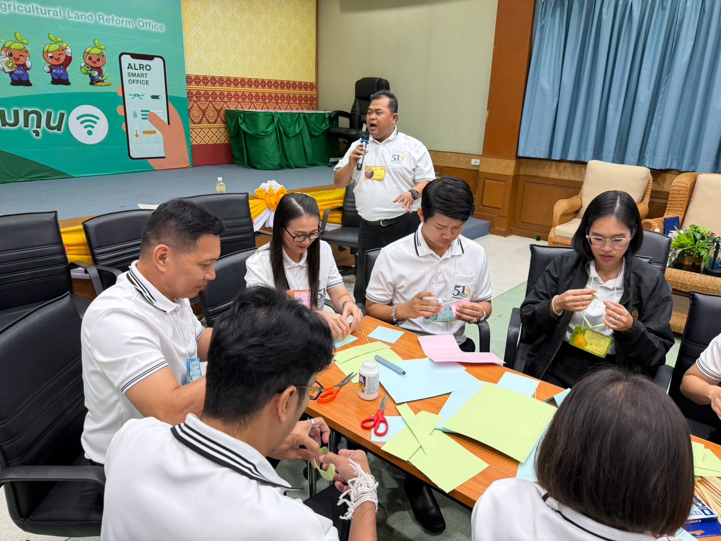 title - กิจกรรม“การเสริมสร้างความสัมพันธ์ในองค์กรและบรรยากาศที่เอื้อต่อการทำงาน”
