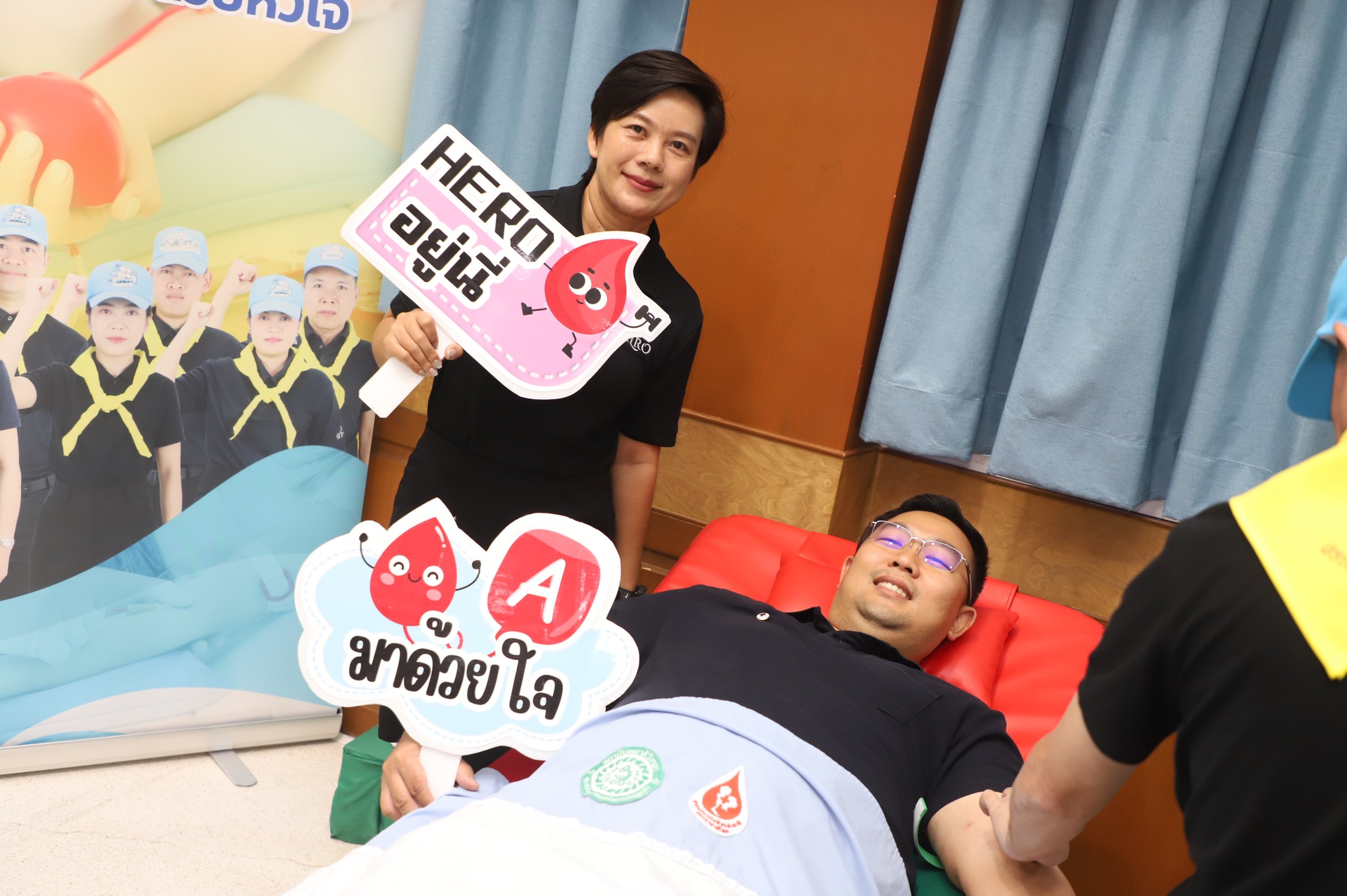 title - สบท. ร่วมบริจาคโลหิต น้อมถวายเป็นพระราชกุศลแด่สมเด็จพระนางเจ้าสิริกิติ์ พระบรมราชินีนาถ พระบรมราชชนนีพันปีหลวง 