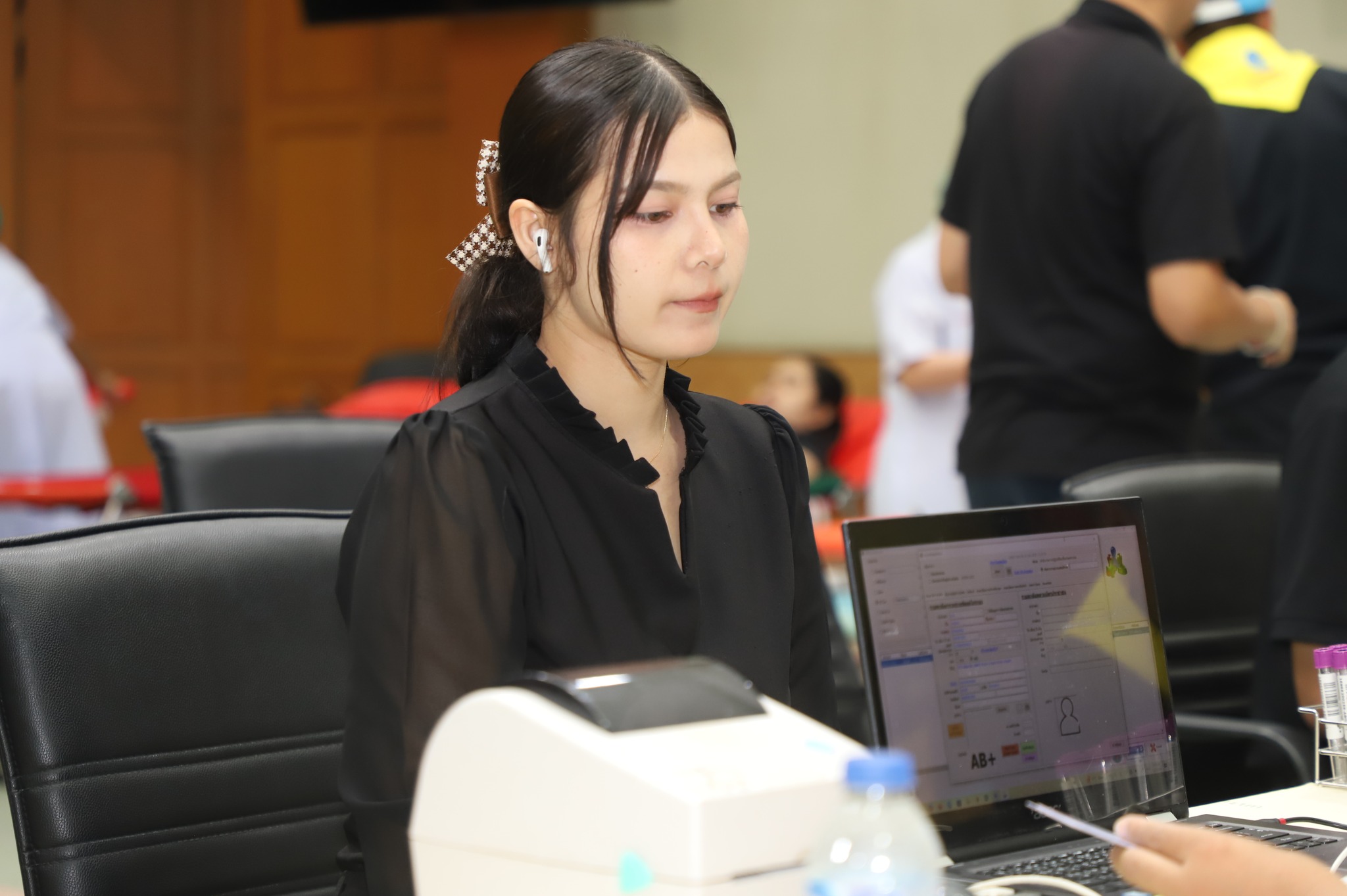 title - สบท. ร่วมบริจาคโลหิต น้อมถวายเป็นพระราชกุศลแด่สมเด็จพระนางเจ้าสิริกิติ์ พระบรมราชินีนาถ พระบรมราชชนนีพันปีหลวง 