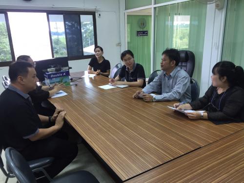 ตรวจสอบด้านการคลัง การบริหารพัสดุ และการบริหารงานทั่วไป ส.ป.ก.ตราด ระหว่างวันที่ 21-23 มีนาคม 2560