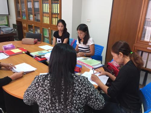ตรวจสอบด้านการคลัง การบริหารพัสดุ และการบริหารงานทั่วไป ส.ป.ก.สตูล ระหว่างวันที่ 24 - 29 เมษายน 2560
