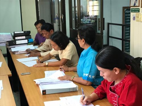 ตรวจสอบด้านการคลัง และการบริหารพัสดุ ส.ป.ก.จันทบุรี