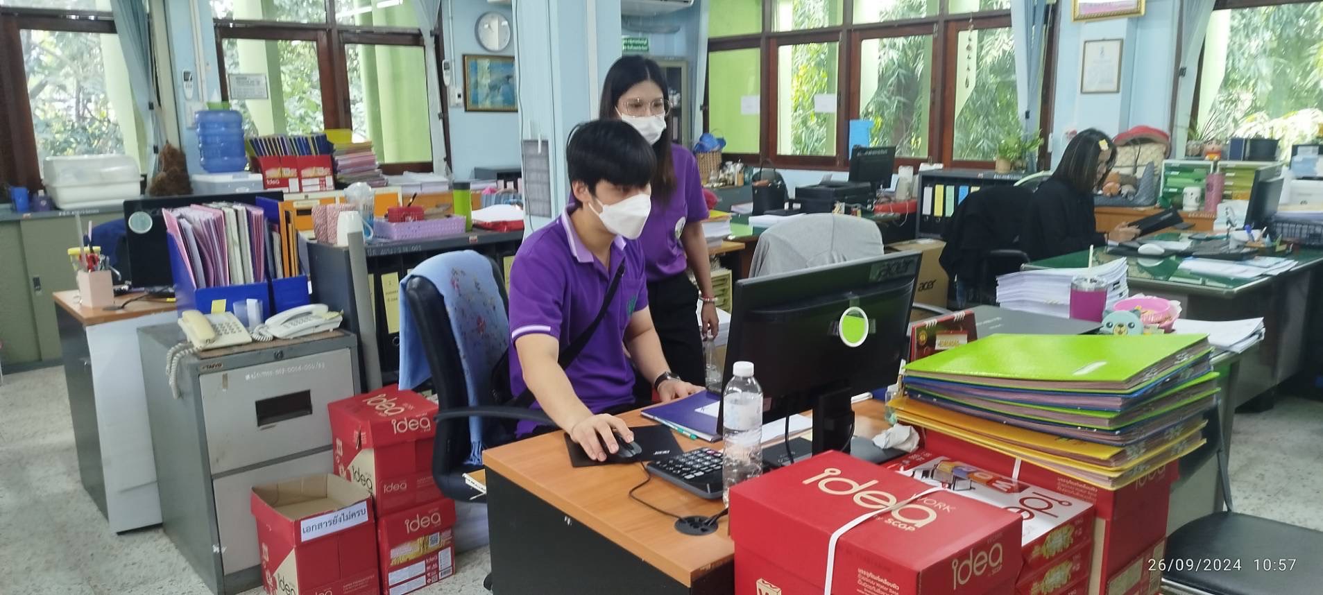 การสำรวจระบบเครือข่ายอินเทอร์เน็ตและห้องประชุม พื้นที่ จังหวัดอุบล และโคราช