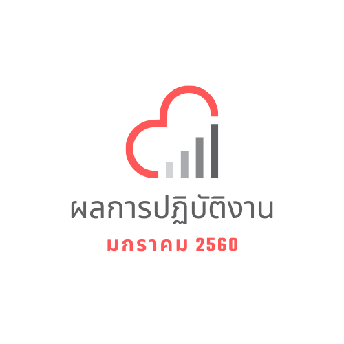 ผลการปฎิบัติงาน มกราคม 2560