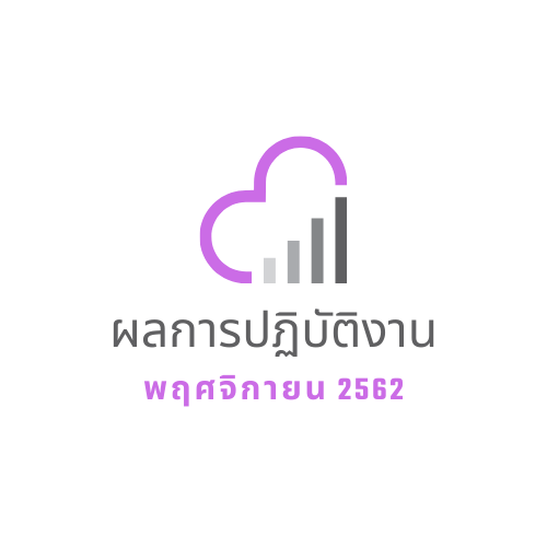 ผลการปฏิบัติงาน พฤศจิกายน 2562 
