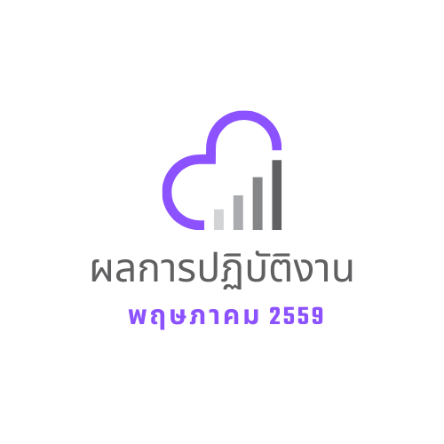 ผลการปฎิบัติงาน พฤษภาคม 2559