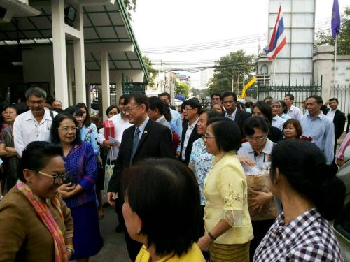 ศูนย์สารสนเทศ ร่วมแสดงมุทิตาจิตแด่เลขาธิการ ส.ป.ก.