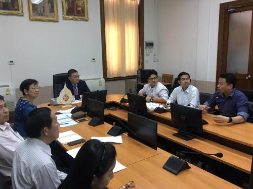 การประชุมหารือเรื่องการกำหนดแนวทางการใช้งานและเชื่อมโยงฐานข้อมูลจากระบบบูรณาการฐานข้อมูลประชาชน