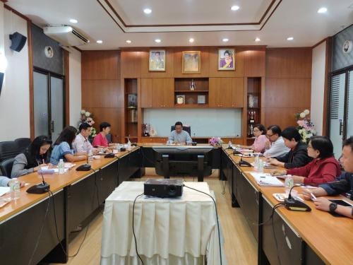รองเลขาธิการ ส.ป.ก. ร่วมประชุมรับฟังสรุปผลการดำเนินงานของศูนย์เทคโนโลยีสารสนเทศและการสื่อสาร 
