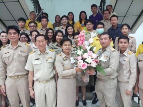 ศทส. ส.ป.ก. ร่วมแสดงความยินดีกับผู้อำนวยการศูนย์เทคโนโลยีสารสนเทศและการสื่อสาร เนื่องในโอกาสเข้ารับตำแหน่งใหม่