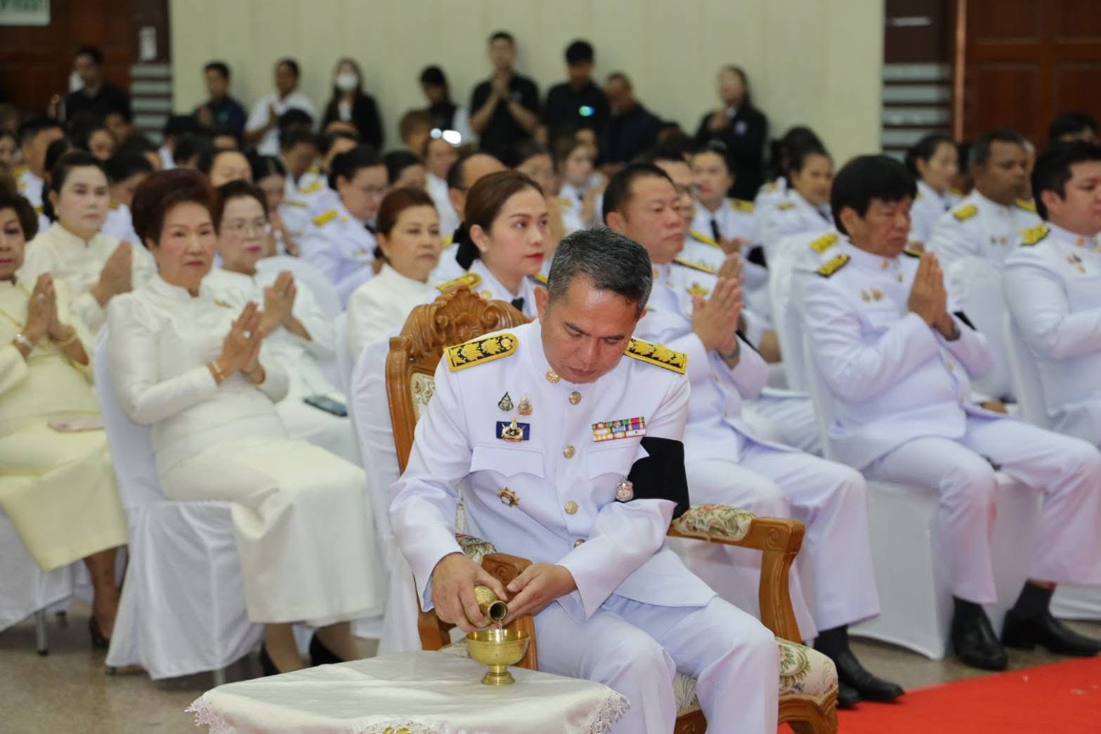 title - ส.ป.ก.กาฬสินธุ์ ร่วมงานรัฐพิธี 