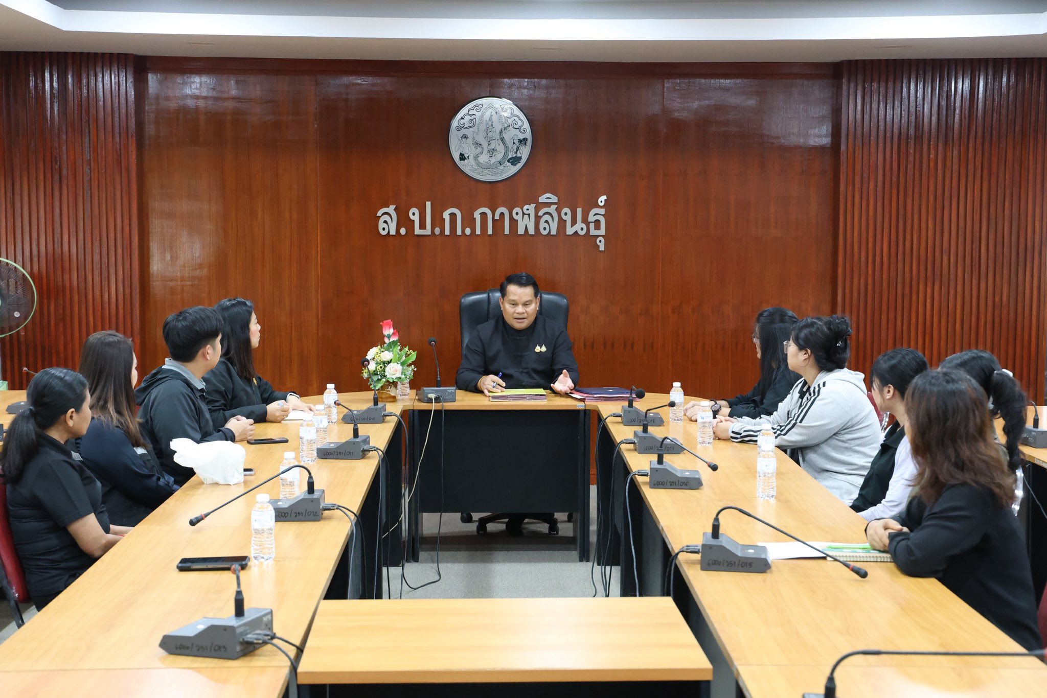 title - ส.ป.ก.กาฬสินธุ์ ประชุมหารือการเตรียมการจัดโครงการสัมมนาเชิงปฏิบัติการ “หลักสูตรการพัฒนาผู้นำสถาบันเกษตรกรและเชื่อมโยงภาคีเครือข่าย คทช.ในเขตปฏิรูปที่ดิน” ระหว่างวันที่ 11-13 กุมภาพันธ์ 2569