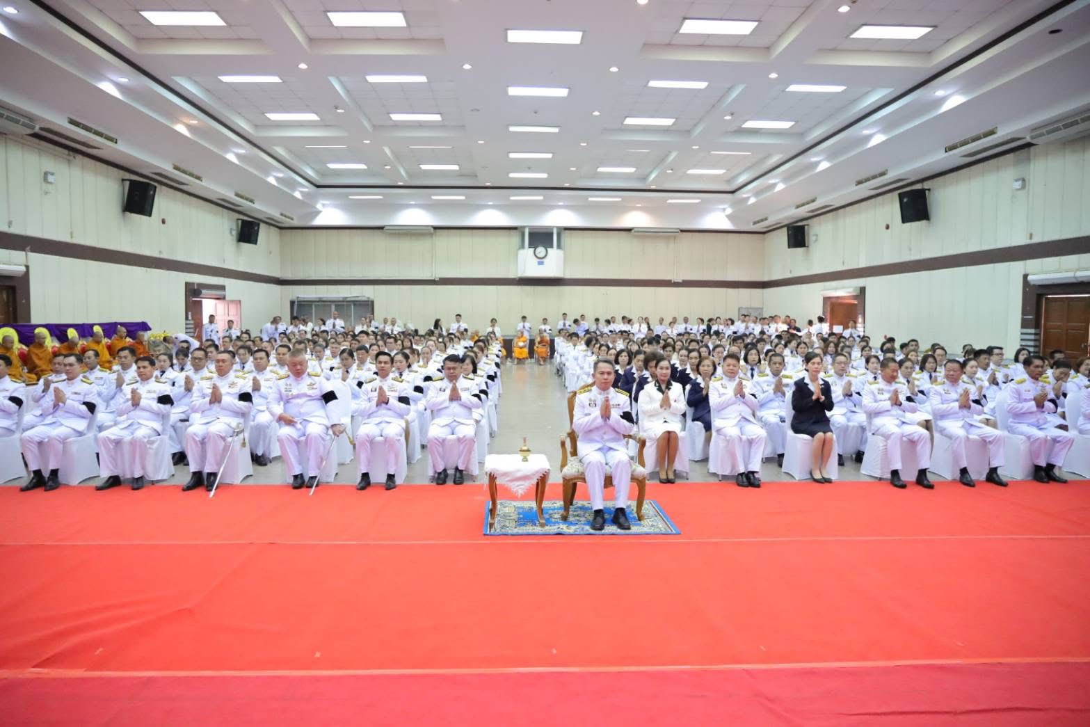 title - ส.ป.ก.กาฬสินธุ์ ร่วมกิจกรรมเนื่องในวันคล้ายวันพระราชสมภพ สมเด็จพระกนิษฐาธิราชเจ้า กรมสมเด็จพระเทพรัตนราชสุดาฯ สยามบรมราชกุมารี  ณ หอประชุมเฉลิมพระเกียรติ 80 พรรษา (มหาราชา) ศาลากลางจังหวัดกาฬสินธุ์ (หลังเก่า)