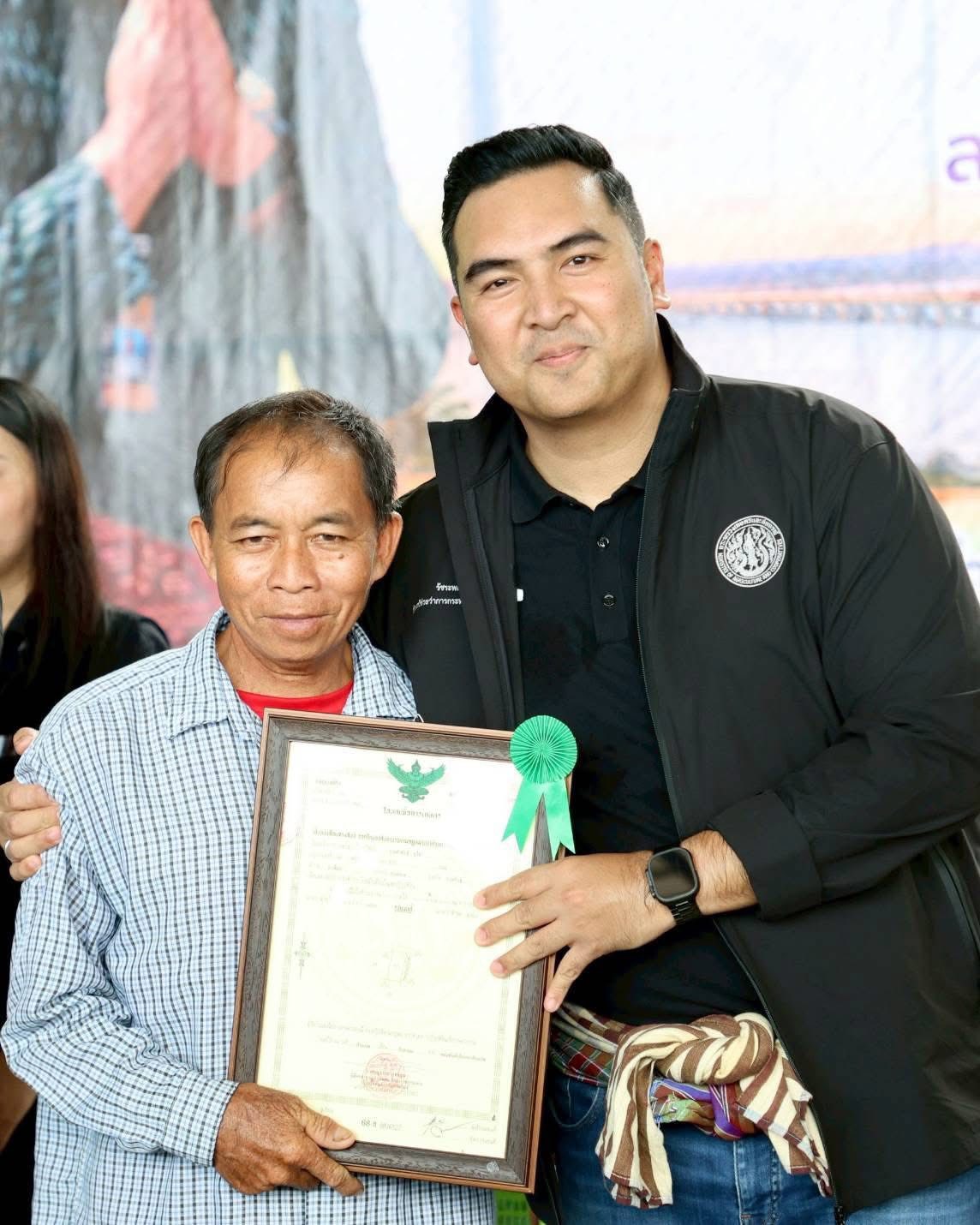 title - ส.ป.ก.กาฬสินธุ์ ร่วมการตรวจราชการและติดตามงานของรัฐมนตรีช่วยว่าการกระทรวงเกษตรและสหกรณ์ (รมช.กษ.) (นายวัชระพล ขาวขำ) และคณะ ในพื้นที่จังหวัดกาฬสินธุ์