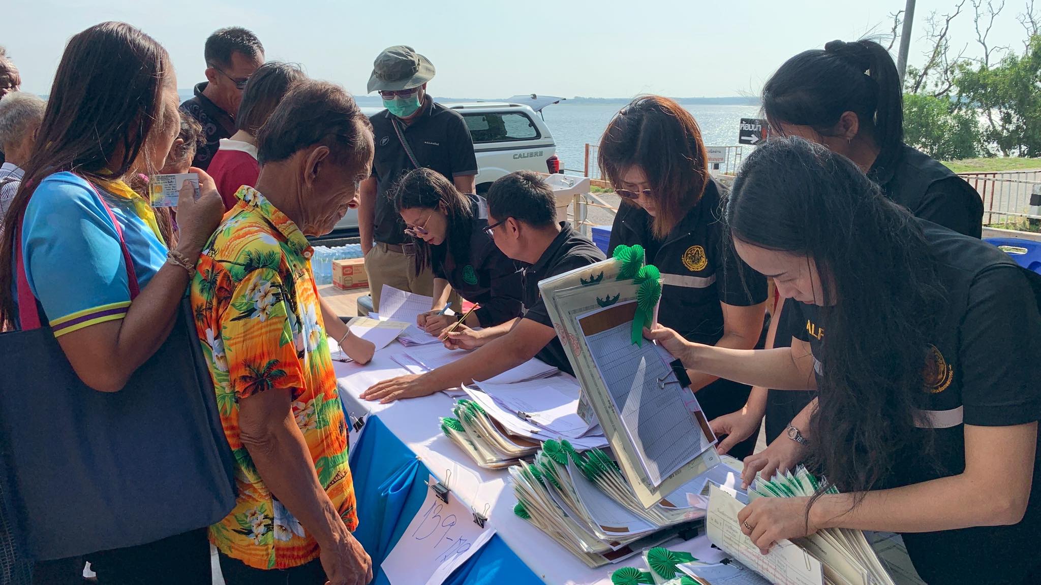 title - ส.ป.ก.กาฬสินธุ์ ร่วมการตรวจราชการและติดตามงานของรัฐมนตรีช่วยว่าการกระทรวงเกษตรและสหกรณ์ (รมช.กษ.) (นายวัชระพล ขาวขำ) และคณะ ในพื้นที่จังหวัดกาฬสินธุ์