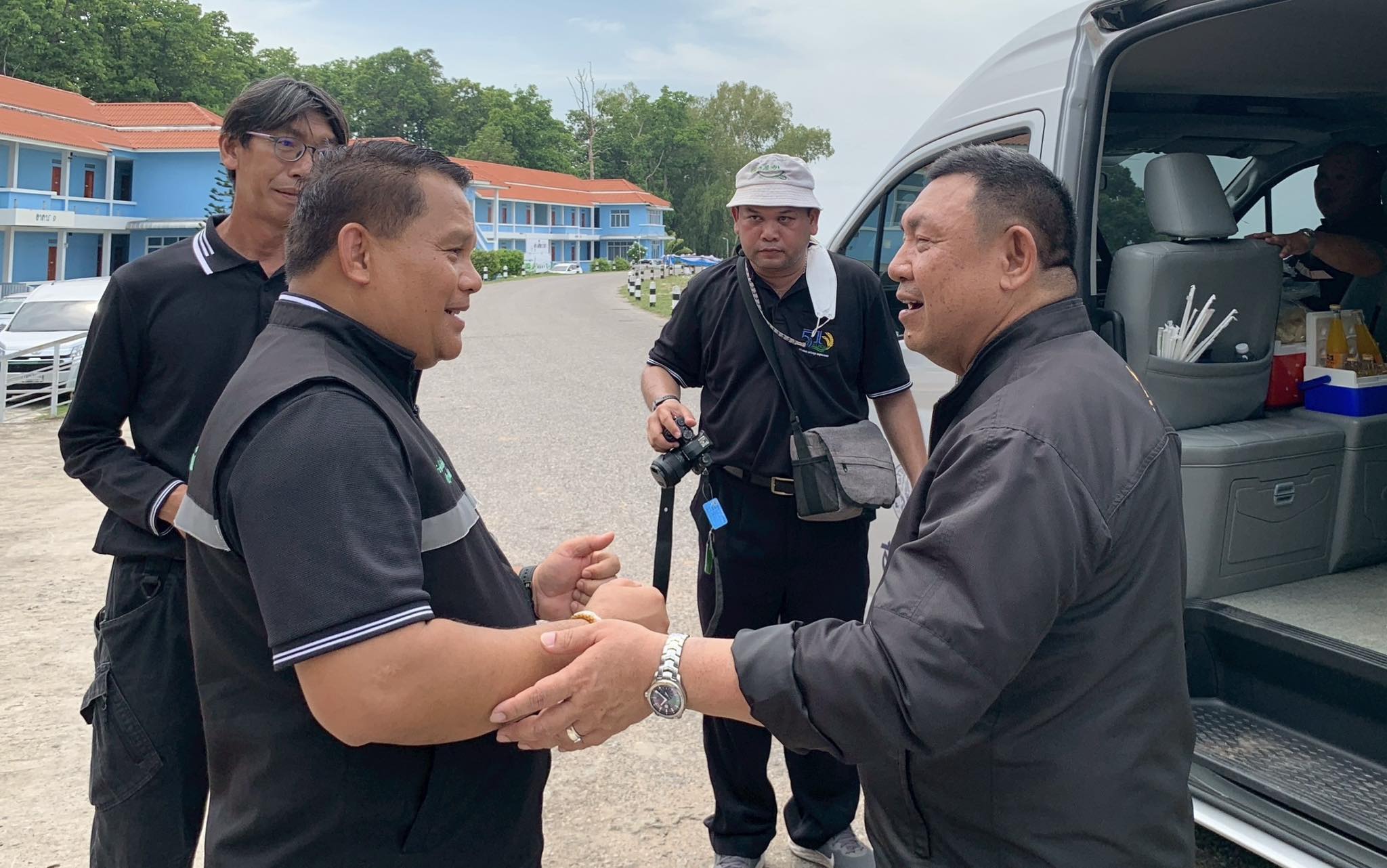 title - ส.ป.ก.กาฬสินธุ์ ร่วมการตรวจราชการและติดตามงานของรัฐมนตรีช่วยว่าการกระทรวงเกษตรและสหกรณ์ (รมช.กษ.) (นายวัชระพล ขาวขำ) และคณะ ในพื้นที่จังหวัดกาฬสินธุ์