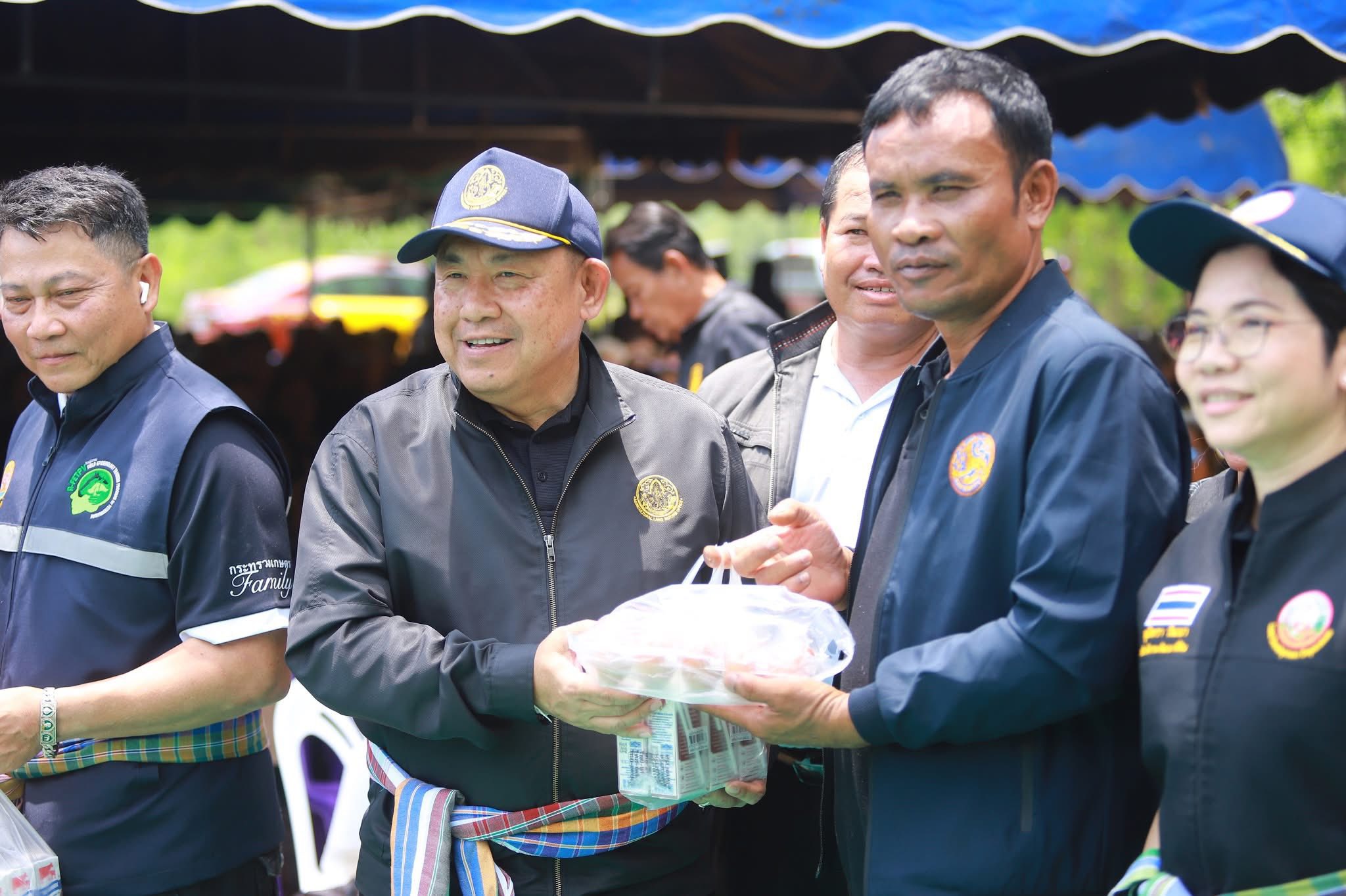title - ส.ป.ก.กาฬสินธุ์ ร่วมการตรวจราชการและติดตามงานของรัฐมนตรีช่วยว่าการกระทรวงเกษตรและสหกรณ์ (รมช.กษ.) (นายวัชระพล ขาวขำ) และคณะ ในพื้นที่จังหวัดกาฬสินธุ์