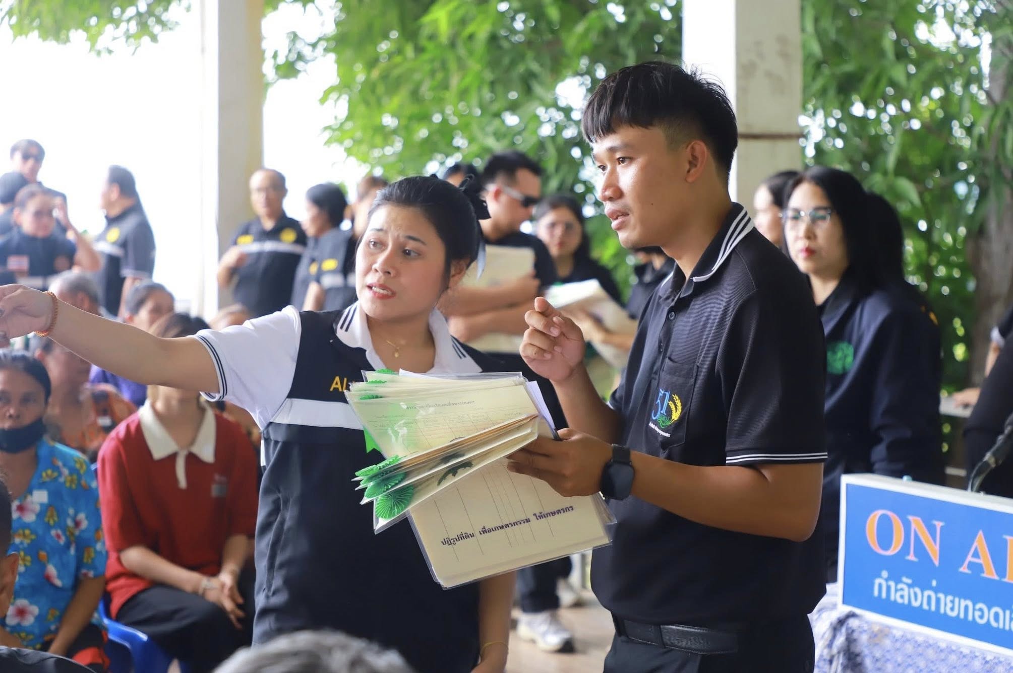 title - ส.ป.ก.กาฬสินธุ์ ร่วมการตรวจราชการและติดตามงานของรัฐมนตรีช่วยว่าการกระทรวงเกษตรและสหกรณ์ (รมช.กษ.) (นายวัชระพล ขาวขำ) และคณะ ในพื้นที่จังหวัดกาฬสินธุ์