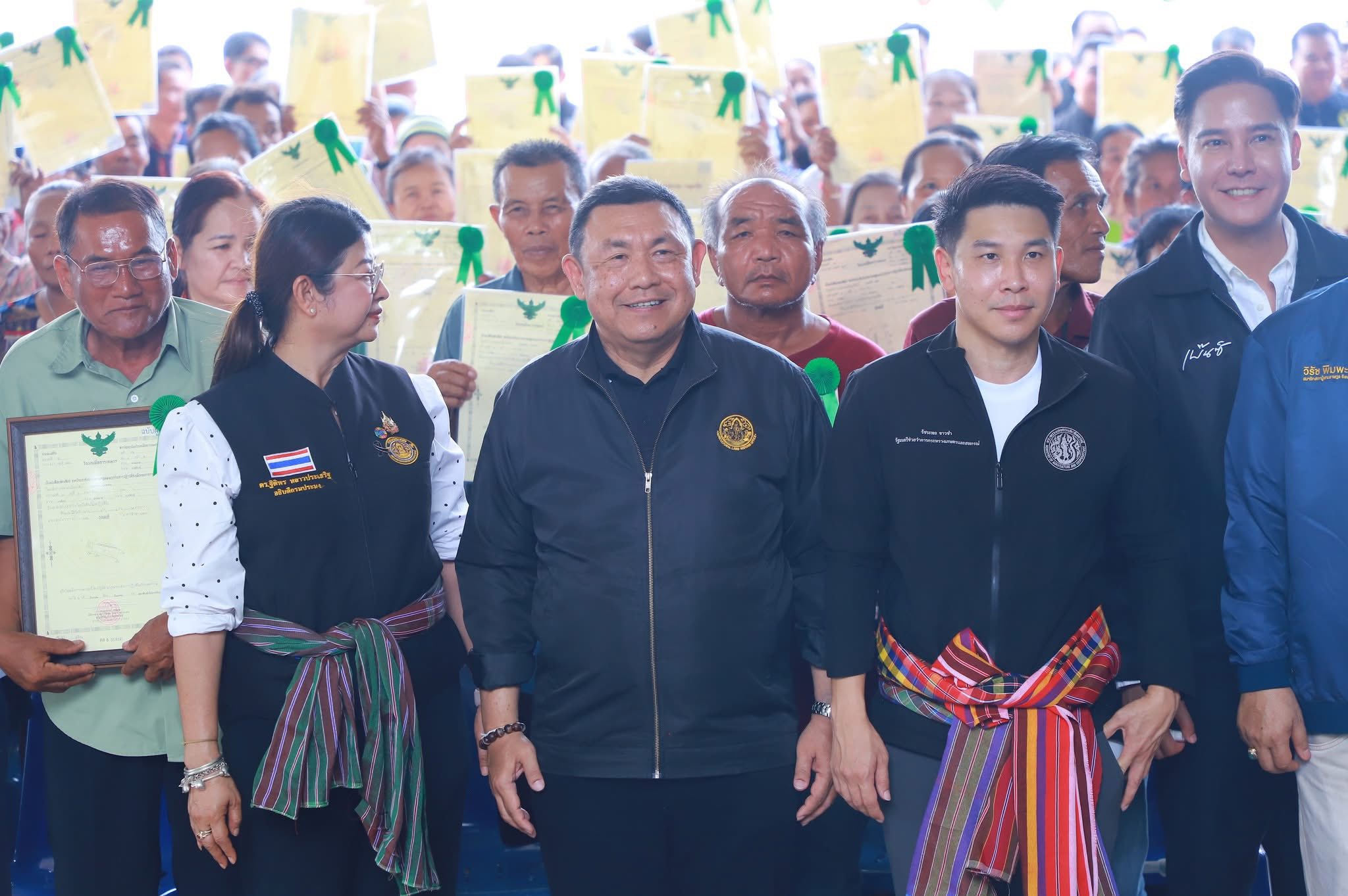 title - ส.ป.ก.กาฬสินธุ์ ร่วมการตรวจราชการและติดตามงานของรัฐมนตรีช่วยว่าการกระทรวงเกษตรและสหกรณ์ (รมช.กษ.) (นายวัชระพล ขาวขำ) และคณะ ในพื้นที่จังหวัดกาฬสินธุ์