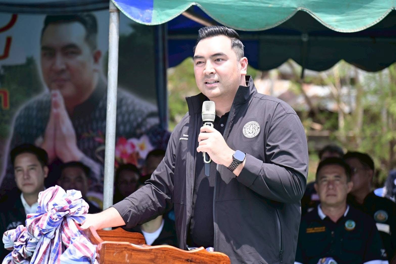 title - ส.ป.ก.กาฬสินธุ์ ร่วมการตรวจราชการและติดตามงานของรัฐมนตรีช่วยว่าการกระทรวงเกษตรและสหกรณ์ (รมช.กษ.) (นายวัชระพล ขาวขำ) และคณะ ในพื้นที่จังหวัดกาฬสินธุ์
