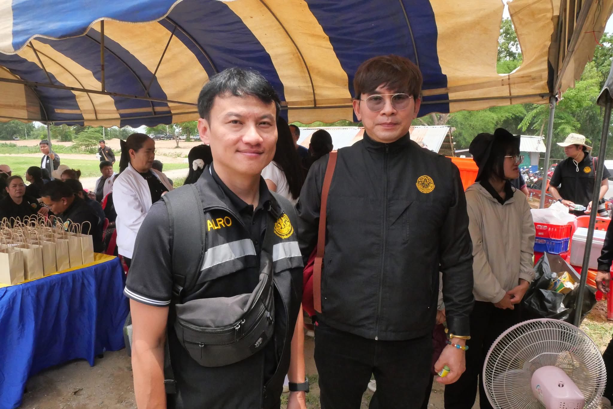 title - ส.ป.ก.กาฬสินธุ์ ร่วมการตรวจราชการและติดตามงานของรัฐมนตรีช่วยว่าการกระทรวงเกษตรและสหกรณ์ (รมช.กษ.) (นายวัชระพล ขาวขำ) และคณะ ในพื้นที่จังหวัดกาฬสินธุ์