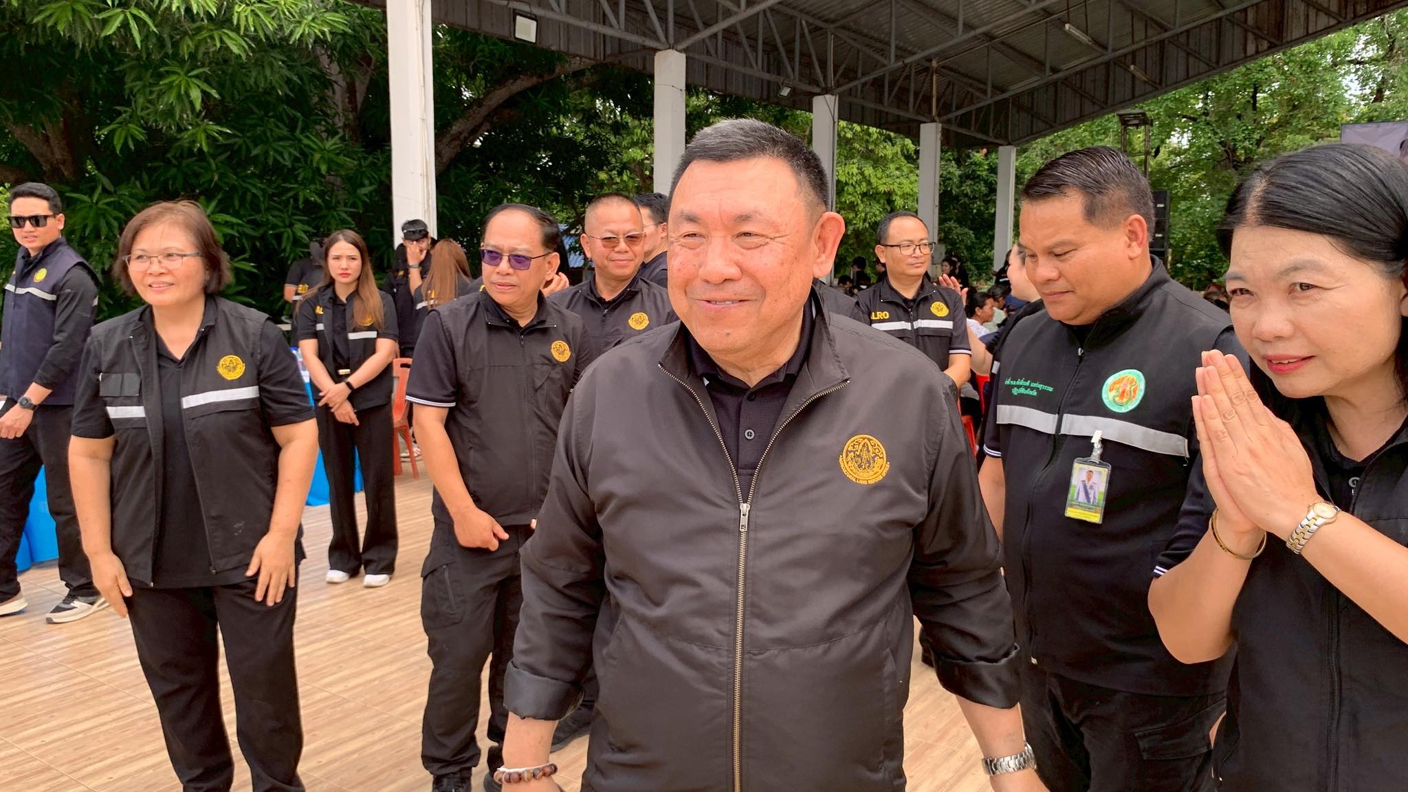 title - ส.ป.ก.กาฬสินธุ์ ร่วมการตรวจราชการและติดตามงานของรัฐมนตรีช่วยว่าการกระทรวงเกษตรและสหกรณ์ (รมช.กษ.) (นายวัชระพล ขาวขำ) และคณะ ในพื้นที่จังหวัดกาฬสินธุ์