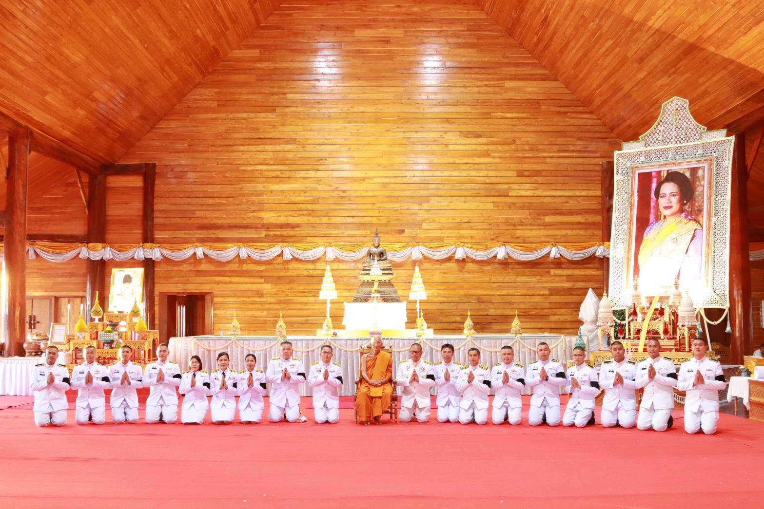 title - ส.ป.ก.กาฬสินธุ์ ร่วมพิธีบรรพชาสามเณร จำนวน 99 รูป เพื่อถวายเป็นพระราชกุศลแด่ สมเด็จพระนางเจ้าสิริกิติ์ พระบรมราชินีนาถ พระบรมราชชนนีพันปีหลวง เนื่องในการบำเพ็ญกุศลปัญญาสมวารถวายพระบรมศพ (ครบ 50 วัน)