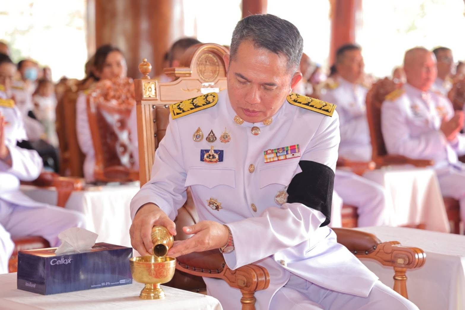 title - ส.ป.ก.กาฬสินธุ์ ร่วมพิธีบรรพชาสามเณร จำนวน 99 รูป เพื่อถวายเป็นพระราชกุศลแด่ สมเด็จพระนางเจ้าสิริกิติ์ พระบรมราชินีนาถ พระบรมราชชนนีพันปีหลวง เนื่องในการบำเพ็ญกุศลปัญญาสมวารถวายพระบรมศพ (ครบ 50 วัน)