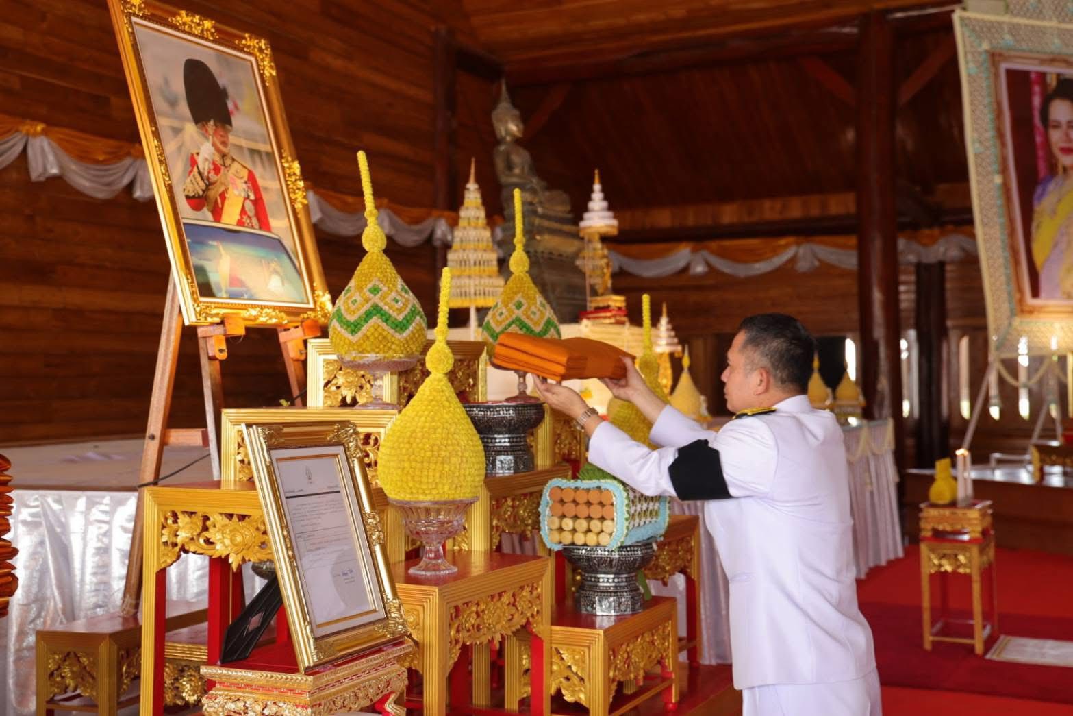 title - ส.ป.ก.กาฬสินธุ์ ร่วมพิธีบรรพชาสามเณร จำนวน 99 รูป เพื่อถวายเป็นพระราชกุศลแด่ สมเด็จพระนางเจ้าสิริกิติ์ พระบรมราชินีนาถ พระบรมราชชนนีพันปีหลวง เนื่องในการบำเพ็ญกุศลปัญญาสมวารถวายพระบรมศพ (ครบ 50 วัน)