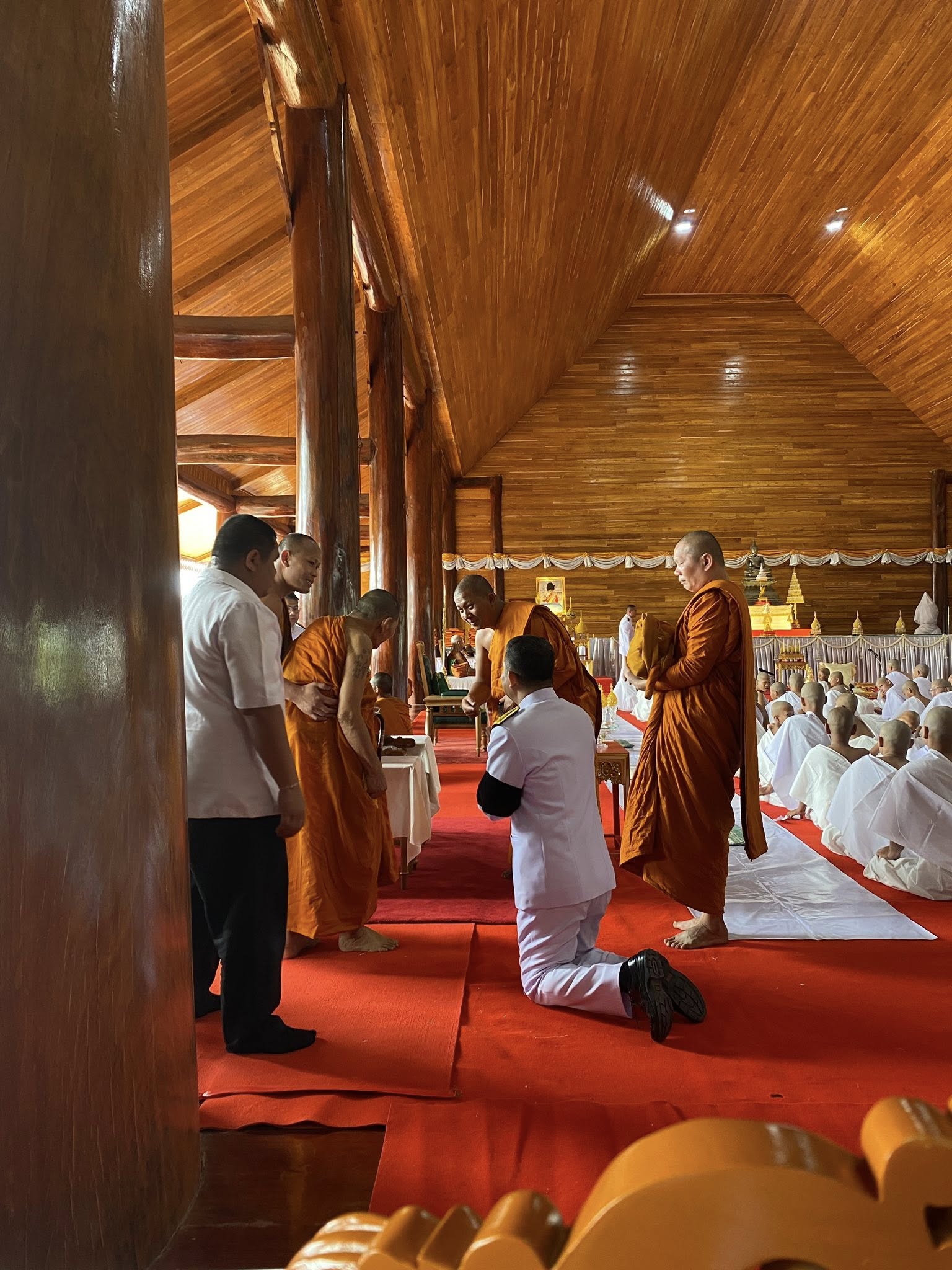 title - ส.ป.ก.กาฬสินธุ์ ร่วมพิธีบรรพชาสามเณร จำนวน 99 รูป เพื่อถวายเป็นพระราชกุศลแด่ สมเด็จพระนางเจ้าสิริกิติ์ พระบรมราชินีนาถ พระบรมราชชนนีพันปีหลวง เนื่องในการบำเพ็ญกุศลปัญญาสมวารถวายพระบรมศพ (ครบ 50 วัน)