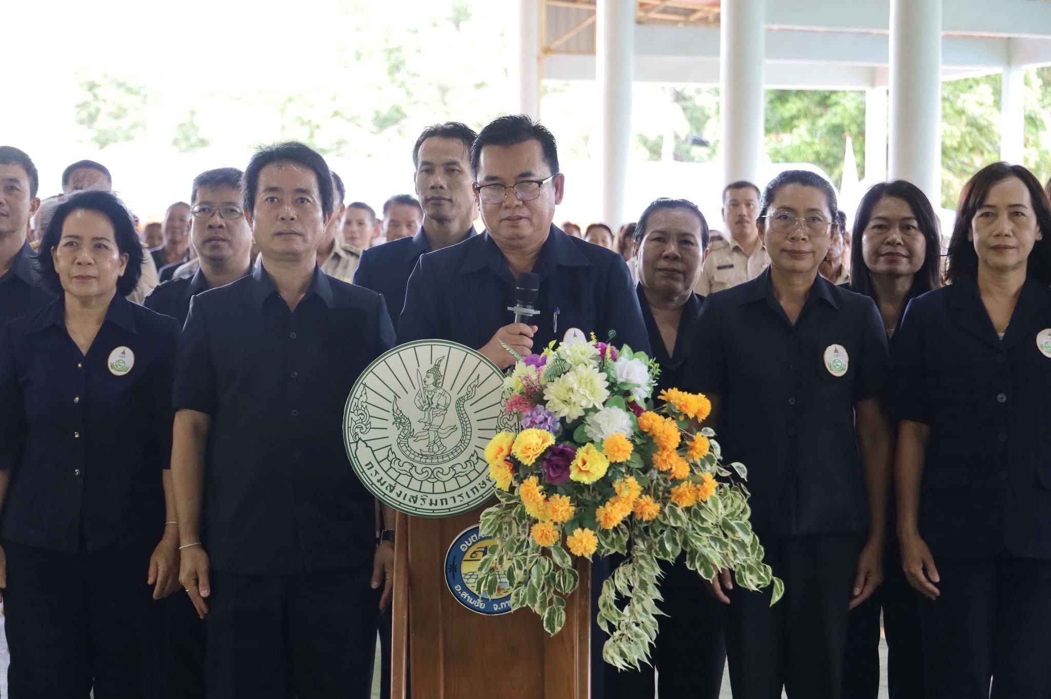 title - ส.ป.ก.กาฬสินธุ์ ร่วมงาน โครงการคลินิกเกษตรเคลื่อนที่ในพระราชานุเคราะห์ สมเด็จพระบรมโอรสาธิราช ฯ สยามมกุฎราชกุมาร ประจำปีงบประมาณ พ.ศ. 2569 ไตรมาสที่ 3 ณ องค์การบริหารส่วนตำบลสำราญใต้ อำเภอสามชัย จังหวัดกาฬสินธุ์