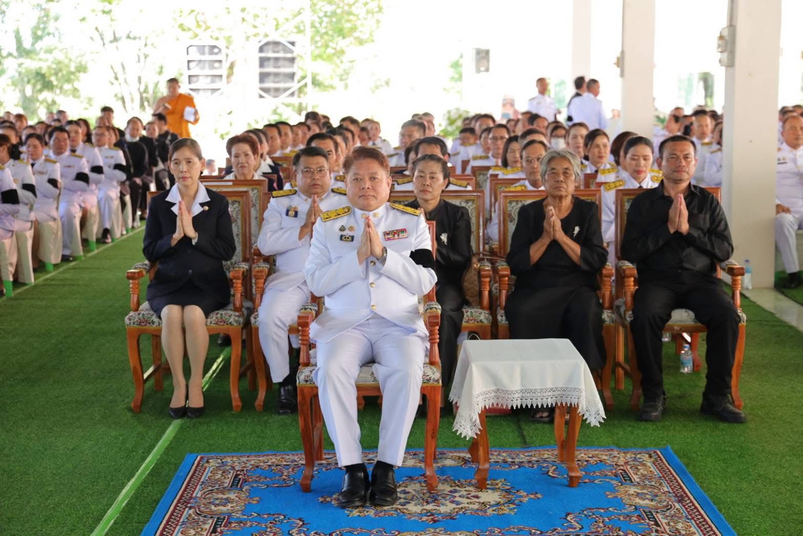 title - ส.ป.ก.กาฬสินธุ์ ร่วมพิธ๊พระราชทานเพลิงศพเป็นกรณีพิเศษ พลทหาร ชาญชัย ผดุงโชค (หน่วย ร.112 พัน.3) ผู้เสียชีวิตจากเหตุการณ์ปะทะกันระหว่างไทย - กัมพูชา ณ เมรุวัดโพธิ์ชัยโคกใหญ่ ตำบลบัวบาน อำเภอยางตลาด จังหวัดกาฬสินธุ์