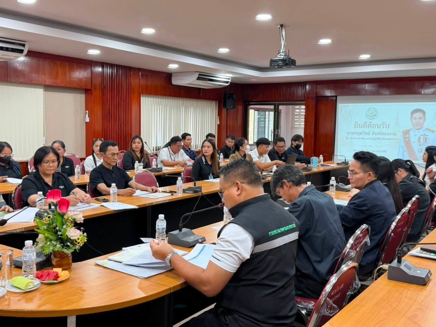 title - ส.ป.ก.กาฬสินธุ์ ร่วมประชุมตรวจราชการและติดตามความก้าวหน้าผลการดำเนินงานตามแผนการตรวจราชการของผู้ตรวจราชการสำนักงานการปฏิรูปที่ดินเพื่อเกษตรกรรม ประจำปีงบประมาณ พ.ศ. 2569 รอบที่ 2 เขตตรวจราชการที่ 12 จังหวัดกาฬสินธุ์