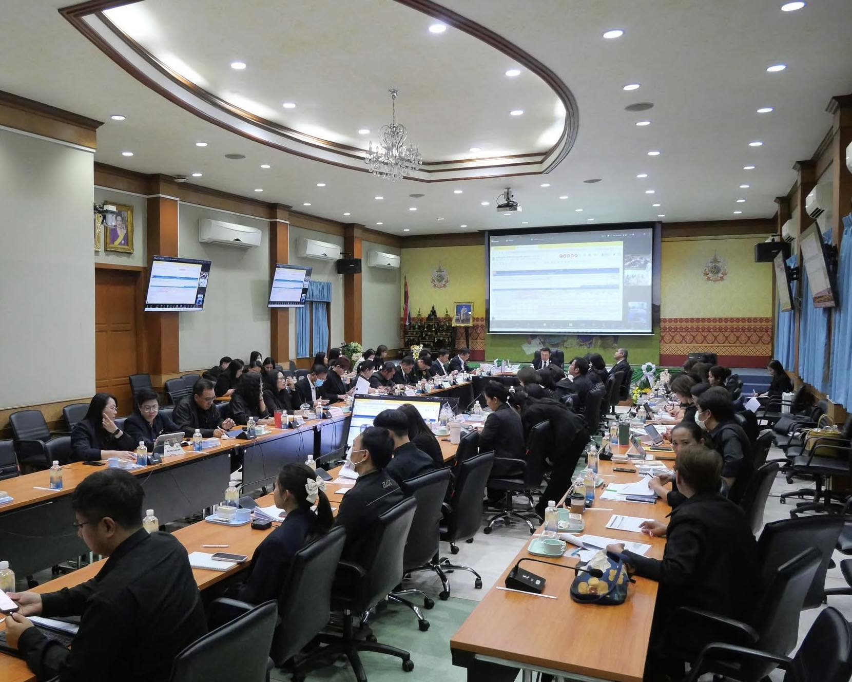 title - ส.ป.ก.กาฬสินธุ์ ร่วมการประชุมติดตามเร่งรัดการใช้จ่ายเงินงบประมาณประจำปีงบประมาณ พ.ศ. 2569 ของ ส.ป.ก. ครั้งที่ 8/2568