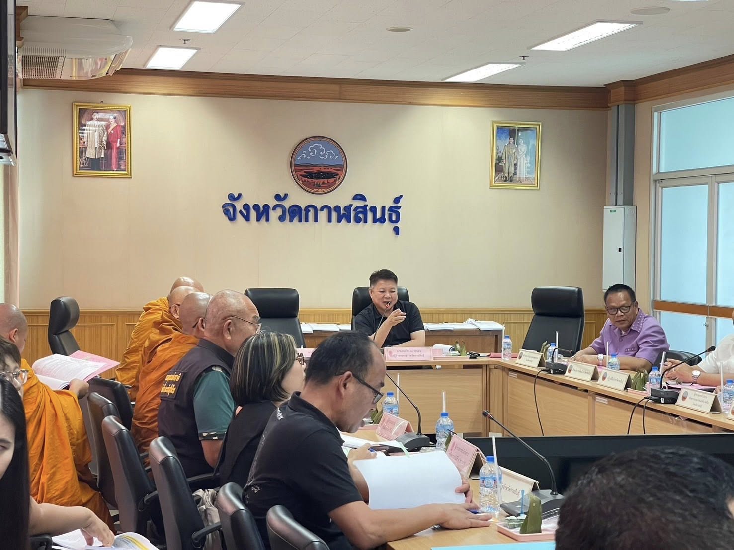 title - ส.ป.ก.กาฬสินธุ์ร่วมการประชุมคณะกรรมการป้องกันและแก้ไขปัญหาที่พักสงฆ์ในพื้นที่ป่าไม้ระดับจังหวัด ครั้งที่ 1/2569 ณ ห้องประชุมผาเสวย ชั้น 2 ศาลากลางจังหวัดกาฬสินธุ์