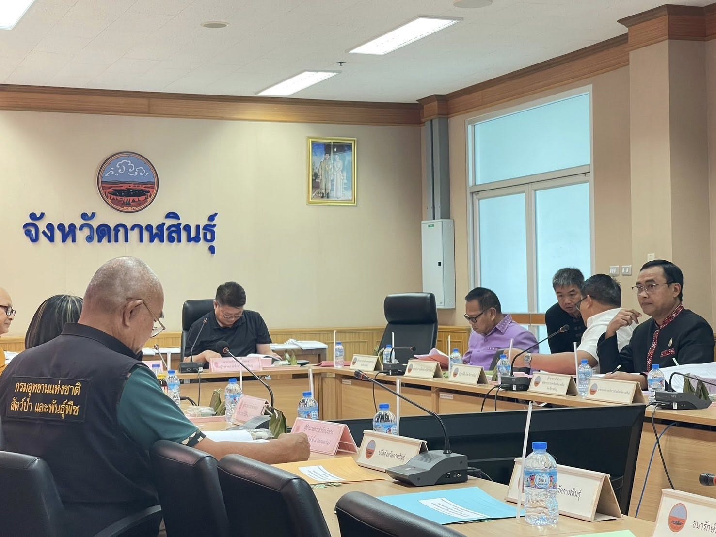 title - ส.ป.ก.กาฬสินธุ์ร่วมการประชุมคณะกรรมการป้องกันและแก้ไขปัญหาที่พักสงฆ์ในพื้นที่ป่าไม้ระดับจังหวัด ครั้งที่ 1/2569 ณ ห้องประชุมผาเสวย ชั้น 2 ศาลากลางจังหวัดกาฬสินธุ์