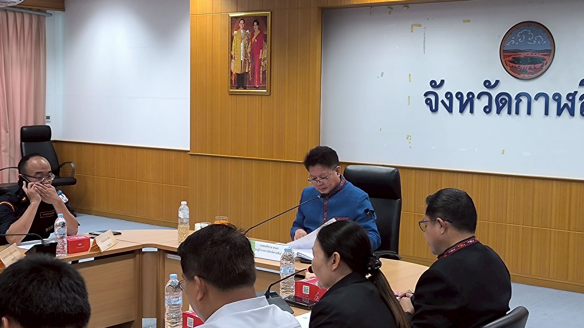 title - ส.ป.ก.กาฬสินธุ์ร่วมการประชุมคณะกรรมการอำนวยการ ทสม.จังหวัดกาฬสินธุ์ ครั้งที่ 1/2569 ประจำปีงบประมาณ พ.ศ.2569