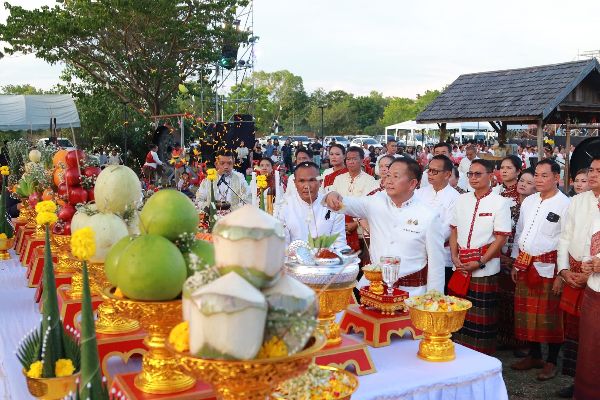 title - ส.ป.ก.กาฬสินธุ์ ร่วมพิธีเปิดงานเทศกาล “วิสาขปุณฺณมีปูชา” จังหวัดกาฬสินธุ์ ประจำปีงบประมาณ พ.ศ.2569