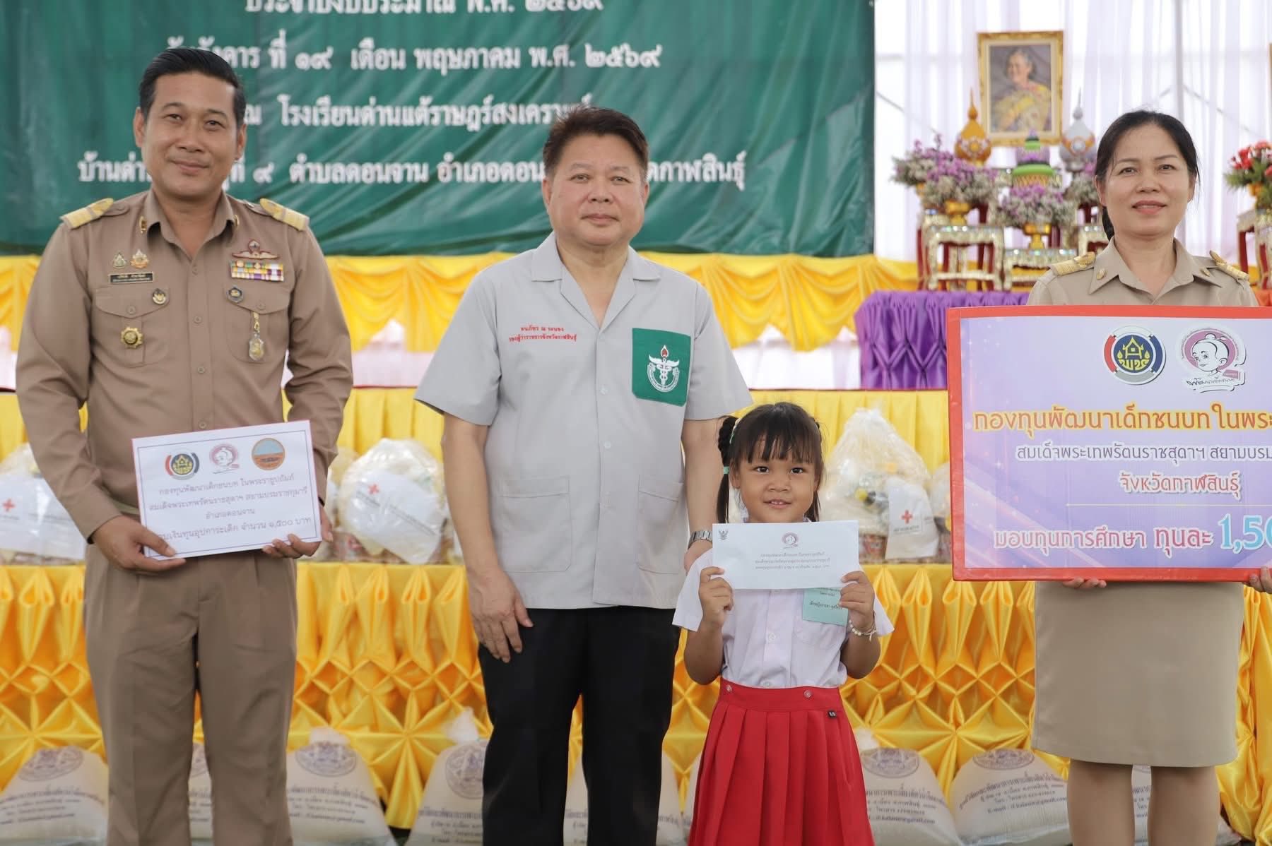 title - ส.ป.ก.กาฬสินธุ์ ร่วมปฏิบัติงานในหน่วยแพทย์อาสาสมเด็จพระศรีนครินทราบรมราชชนนี (พอ.สว.) ร่วมกับโครงการจังหวัดกาฬสินธุ์ “บำบัดทุกข์ บำรุงสุข สร้างรอยยิ้มให้ประชาชน” ประจำเดือนพฤษภาคม 2569 ณ โรงเรียนด่านแต้ราษฎร์สงเคราะห์ บ้านด่านแต้ หมู่ที่ 9 ตำบลดอนจาน อำเภอดอนจาน จังหวัดกาฬสินธุ์