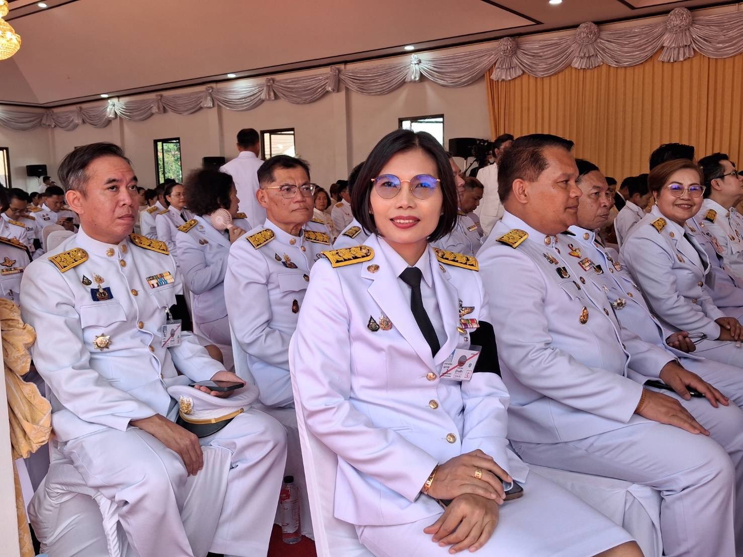 title - ส.ป.ก.กาฬสินธุ์ ร่วมรับเสด็จพระบาทสมเด็จพระเจ้าอยู่หัว และสมเด็จพระนางเจ้าฯ พระบรมราชินี เสด็จพระราชดำเนินไปทรงประกอบพิธีตัดหวายลูกนิมิตพระอุโบสถ ณ วัดประชานิยม อำเภอเมืองกาฬสินธุ์ จังหวัดกาฬสินธุ์