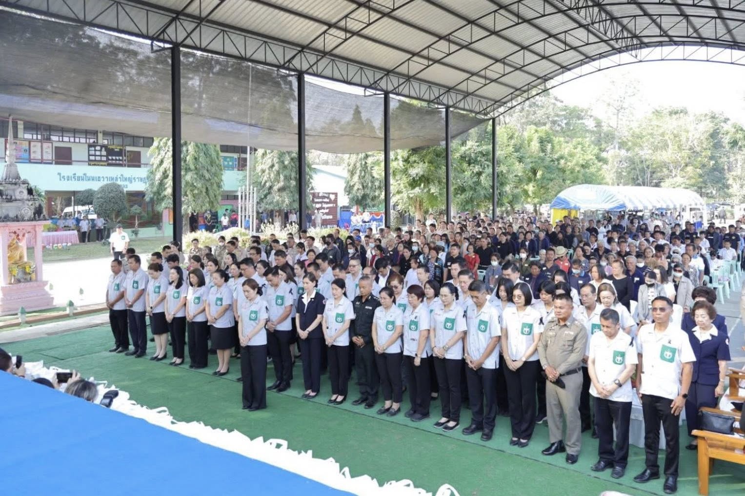 title - ส.ป.ก.กาฬสินธุ์​ เข้าร่วมโครงการหน่วยแพทย์เคลื่อนที่ พอ.สว และโครงการ 