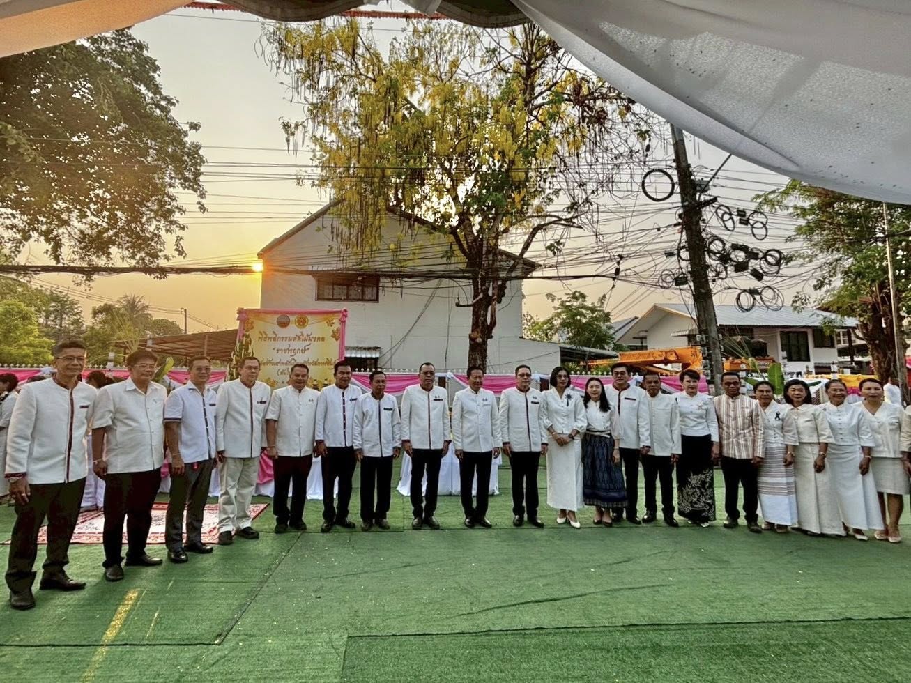 title - ส.ป.ก.กาฬสินธุ์ ร่วมพิธีพลีกรรมตัดไม้มงคล “ต้นราชพฤกษ์” เพื่อนำไปจัดสร้างเสาหลักเมืองจังหวัดกาฬสินธุ์ (ต้นใหม่) ณ บ้านพักสำนักงานคลังจังหวัดกาฬสินธุ์ อำเภอเมืองกาฬสินธุ์ จังหวัดกาฬสินธุ์