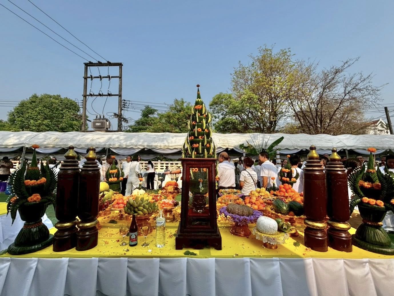 title - ส.ป.ก.กาฬสินธุ์ ร่วมพิธีพลีกรรมตัดไม้มงคล “ต้นราชพฤกษ์” เพื่อนำไปจัดสร้างเสาหลักเมืองจังหวัดกาฬสินธุ์ (ต้นใหม่) ณ บ้านพักสำนักงานคลังจังหวัดกาฬสินธุ์ อำเภอเมืองกาฬสินธุ์ จังหวัดกาฬสินธุ์