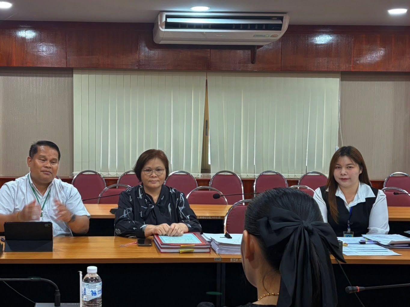title - ส.ป.ก.กาฬสินธุ์ ร่วมประชุมเปิดการตรวจสอบ (Opening Meeting) ของหน่วยตรวจสอบภายในจังหวัดกาฬสินธุ์ สำนักงานจังหวัดกาฬสินธุ์