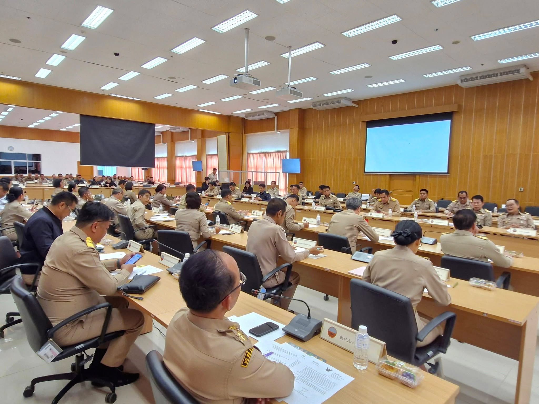 title - ส.ป.ก.กาฬสินธุ์ ร่วมการประชุม “คณะกรมการจังหวัด และหัวหน้าส่วนราชการจังหวัดกาฬสินธุ์“ ครั้งที่ 12/2568